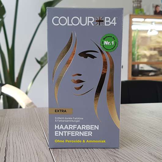 Test Coloration Colourb4 Extra Haarfarben Entferner Testbericht Von Zanzy