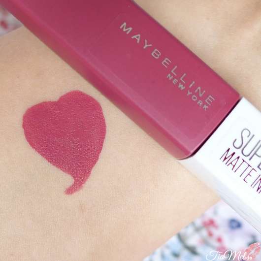 Test Lippenstift Maybelline New York Super Stay Matte